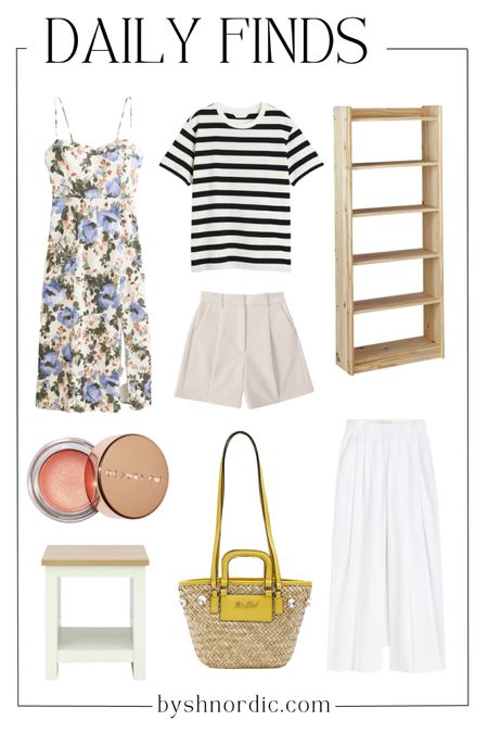 Today's finds: trousers, midi dress, shorts, white side table and more! #dailyfinds #casualstyle #ukfashion #homeinspo #summerfashion #beautypicks

#LTKhome #LTKfamily #LTKFind