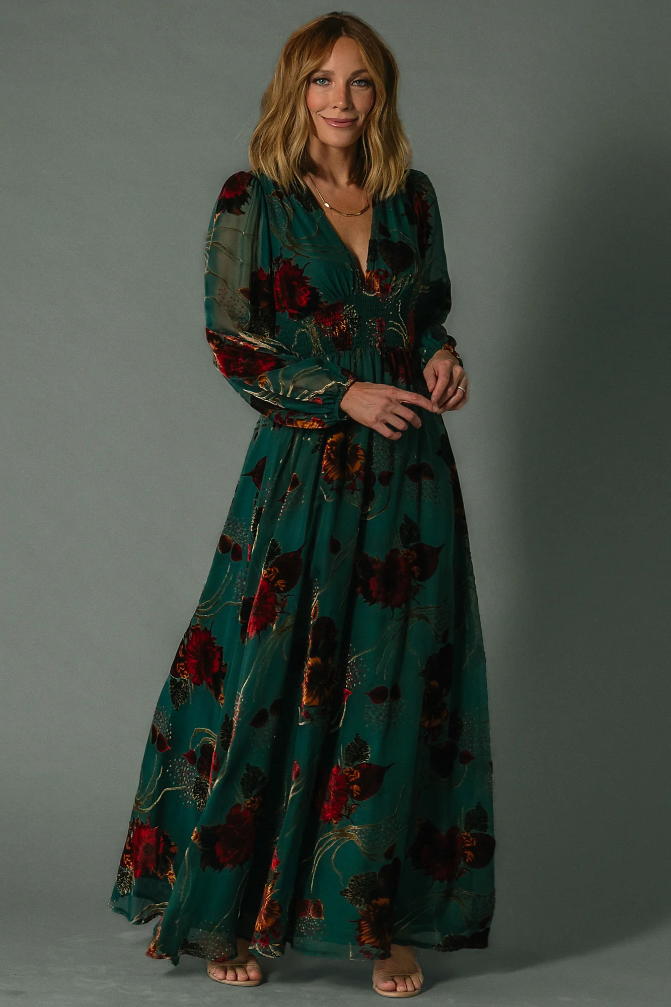 Mikla Maxi Dress | Jade Multi | Baltic Born