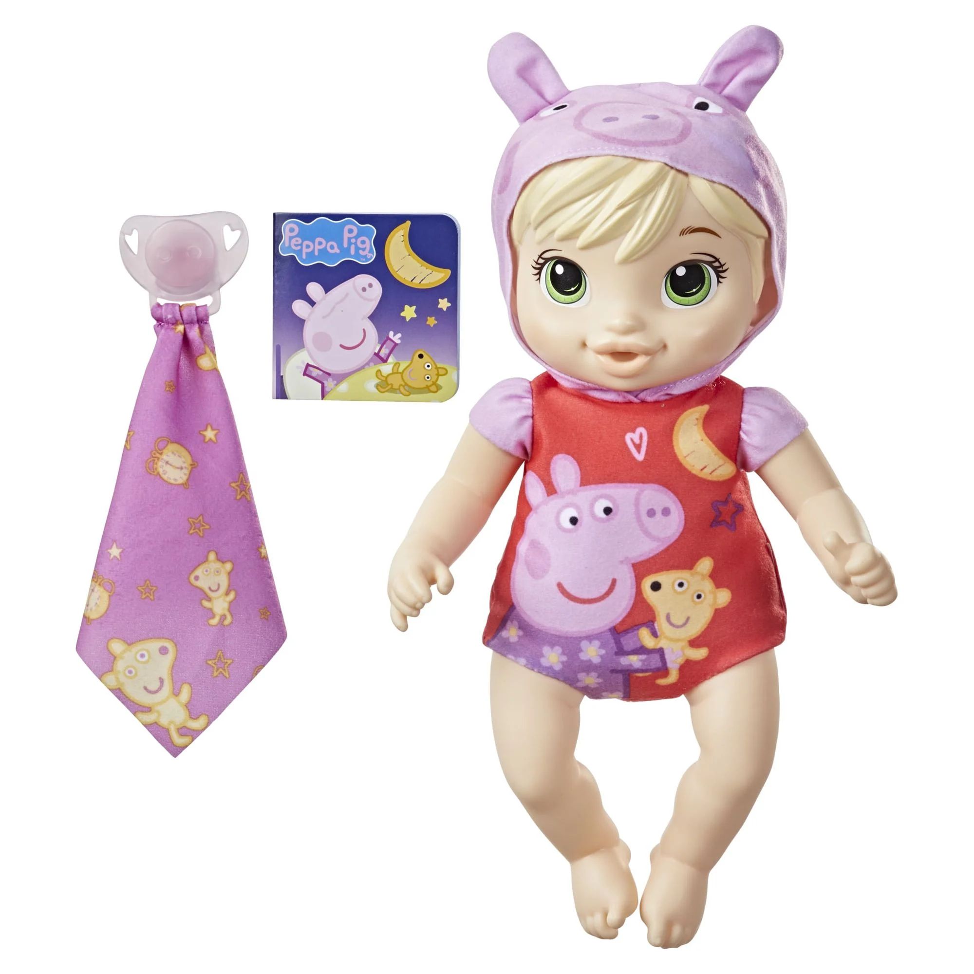Baby Alive Goodnight Peppa Doll, Peppa Pig Toy, Blonde Hair | Walmart (US)