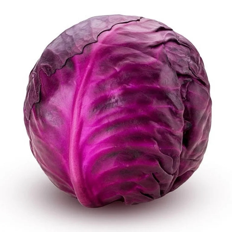 Fresh Red Cabbage, Each | Walmart (US)