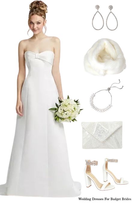 Affordable wedding day look for the bride to be.

Envelope clutch. White outfit. Bride to be accessories. Formal gowns. Formal wear. White chunky heels. Fall wedding. White maxi dress. Wedding dresses. Bridal accessories. Wedding outfit ideas. Rehearsal dinner dress. Bridal gowns. Satin dress. 

#LTKstyletip #LTKwedding #LTKSeasonal