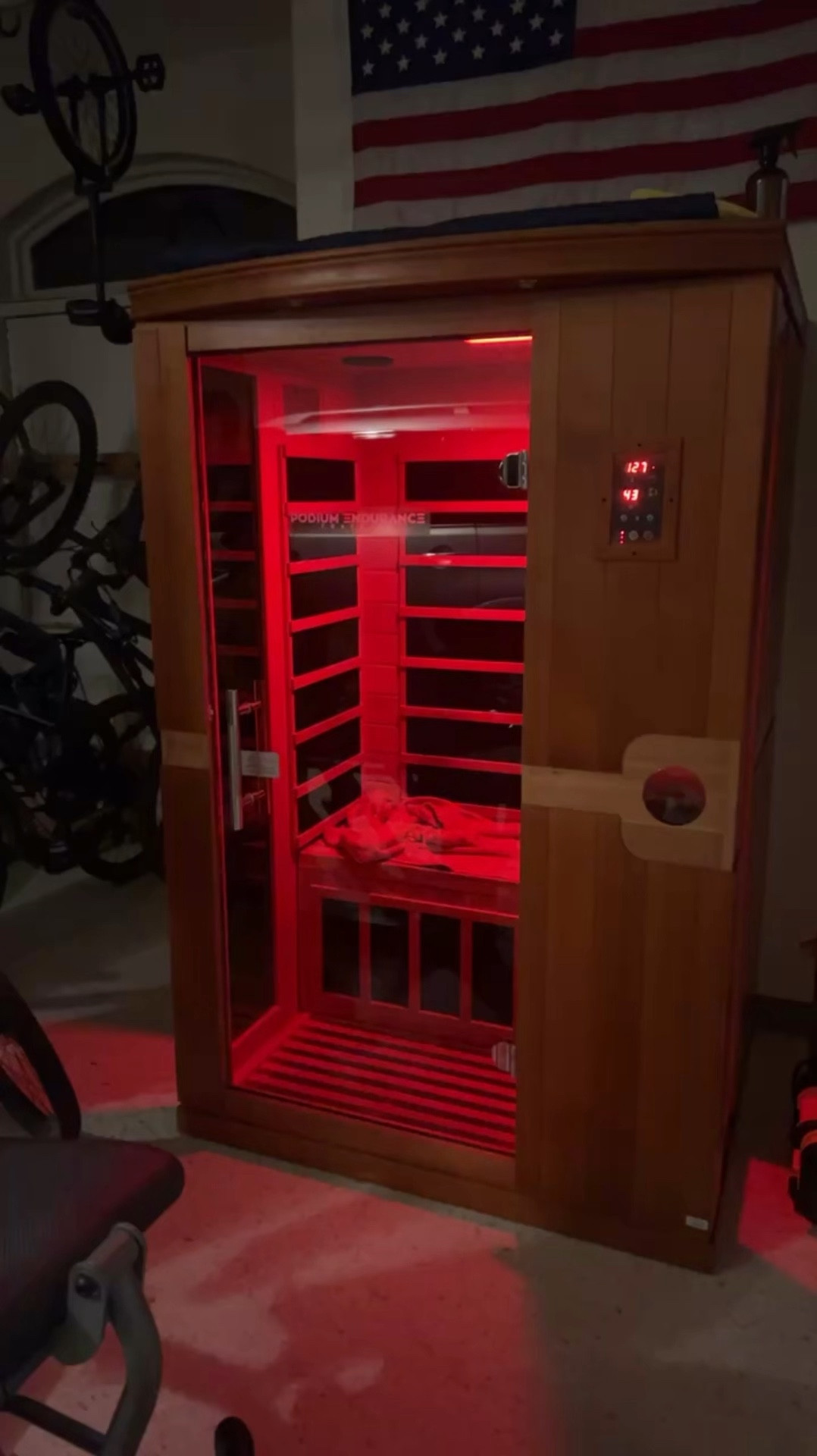 Sauna. Self care. Infrared sauna. 

#LTKHome #LTKFitness #LTKSaleAlert