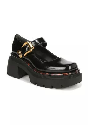 Circus Ny By Sam Edelman Women's Nellie Mary Jane Heels, Black, 7.5M | Belk