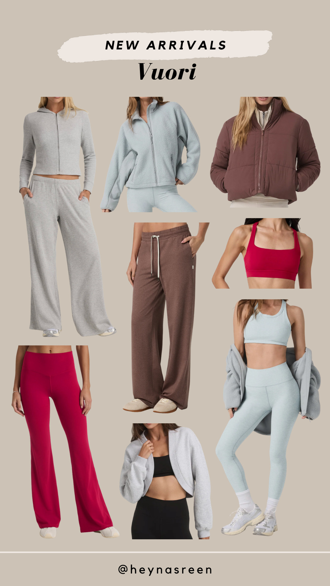 I'm loving Vuori's new colors! Blue haze heather, light heather grey and strawberry red. The perfect winter shades! 

 

#LTKfitnessgoals #LTKSeasonal #LTKActive