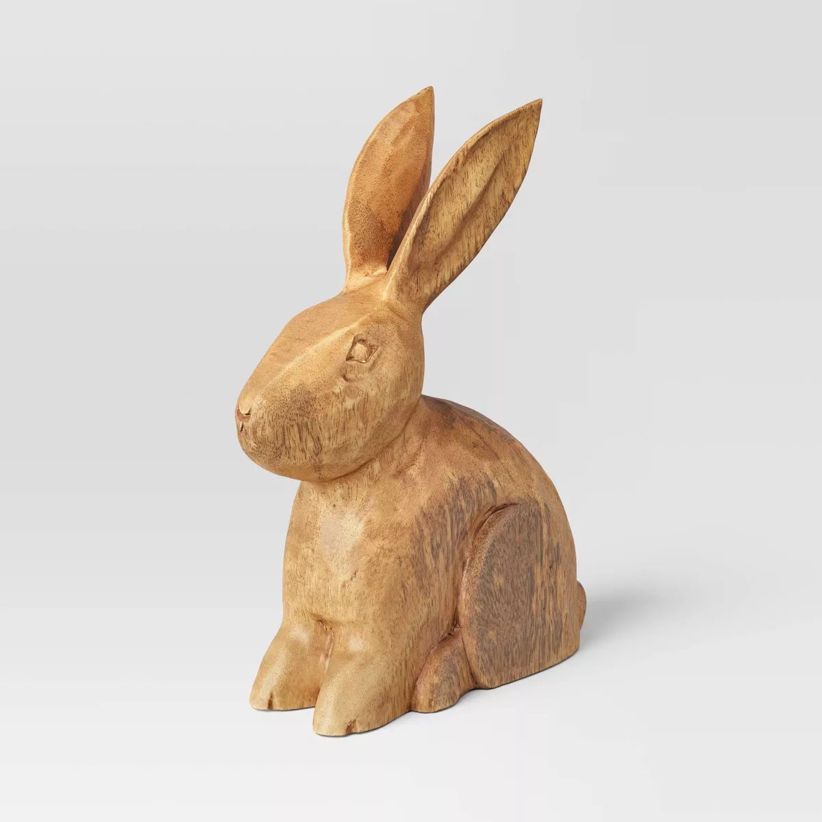 Large Sitting Wooden Decorative Bunny Tan - Threshold™ | Target
