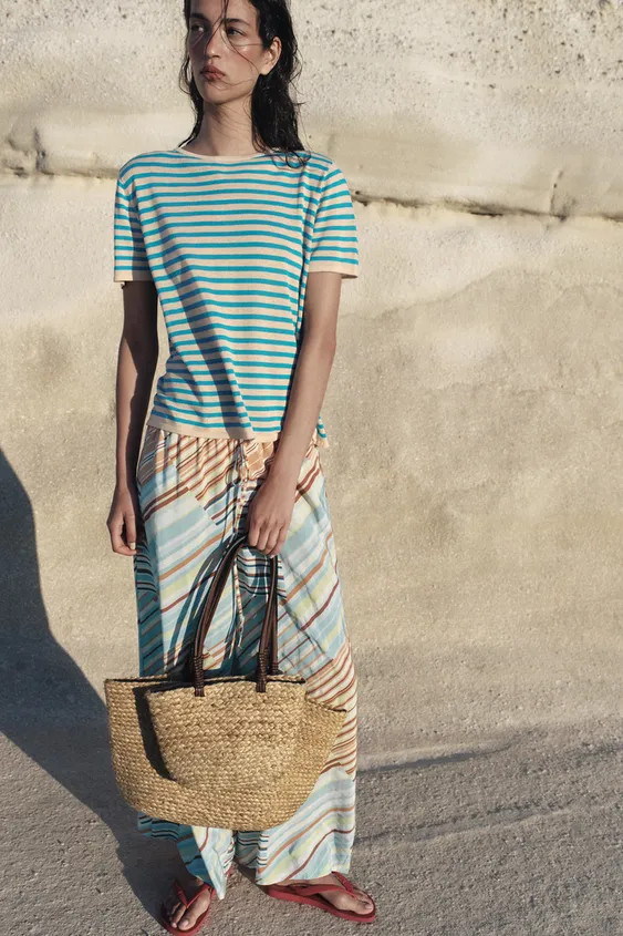 JUTE SHOPPER BAG | Zara US