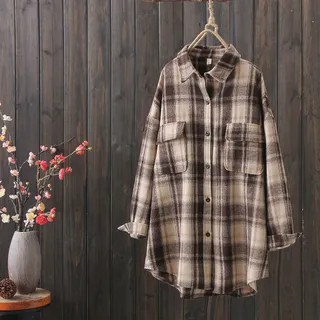 Plaid Flannel Shirt | YesStyle Global