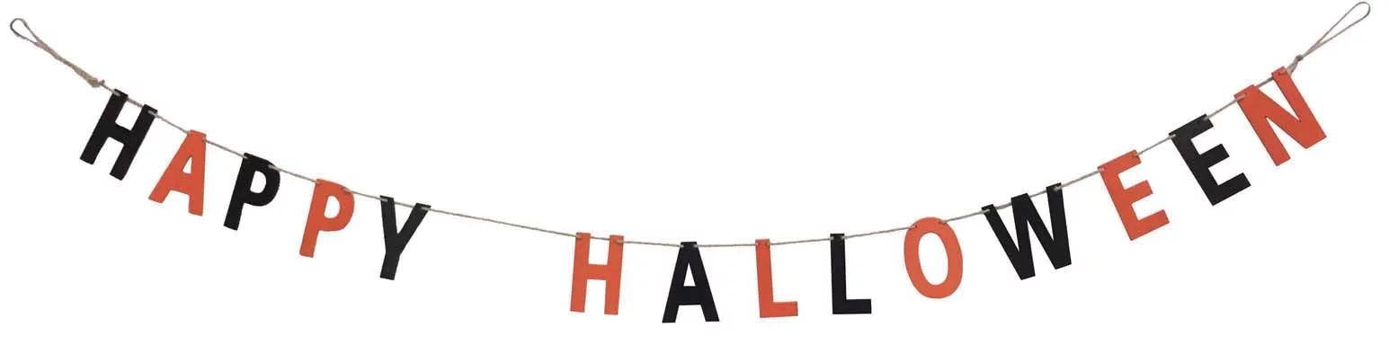 Way To Celebrate Halloween Garland, Happy Halloween | Walmart (US)