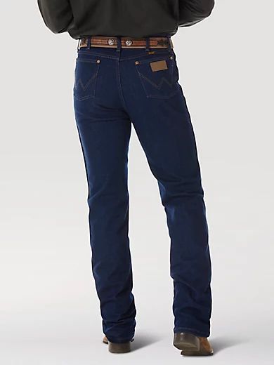 Wrangler® Cowboy Cut® Stretch Slim Fit Jean in Indigo Stretch | Wrangler