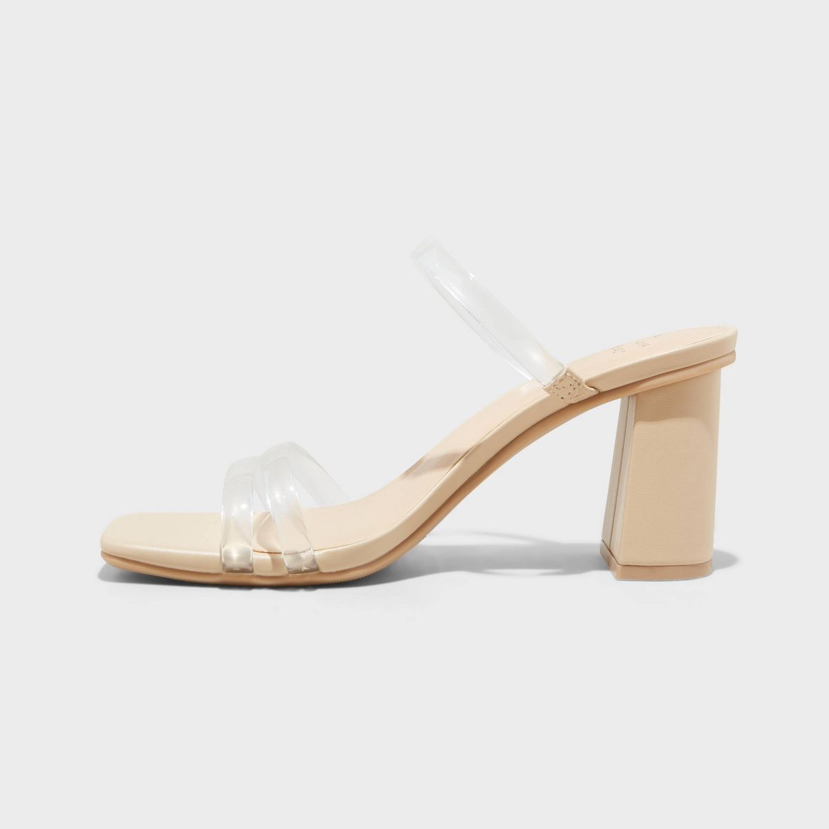 Women's Stacy Mule Heels - A New Day™ Clear 8 | Target