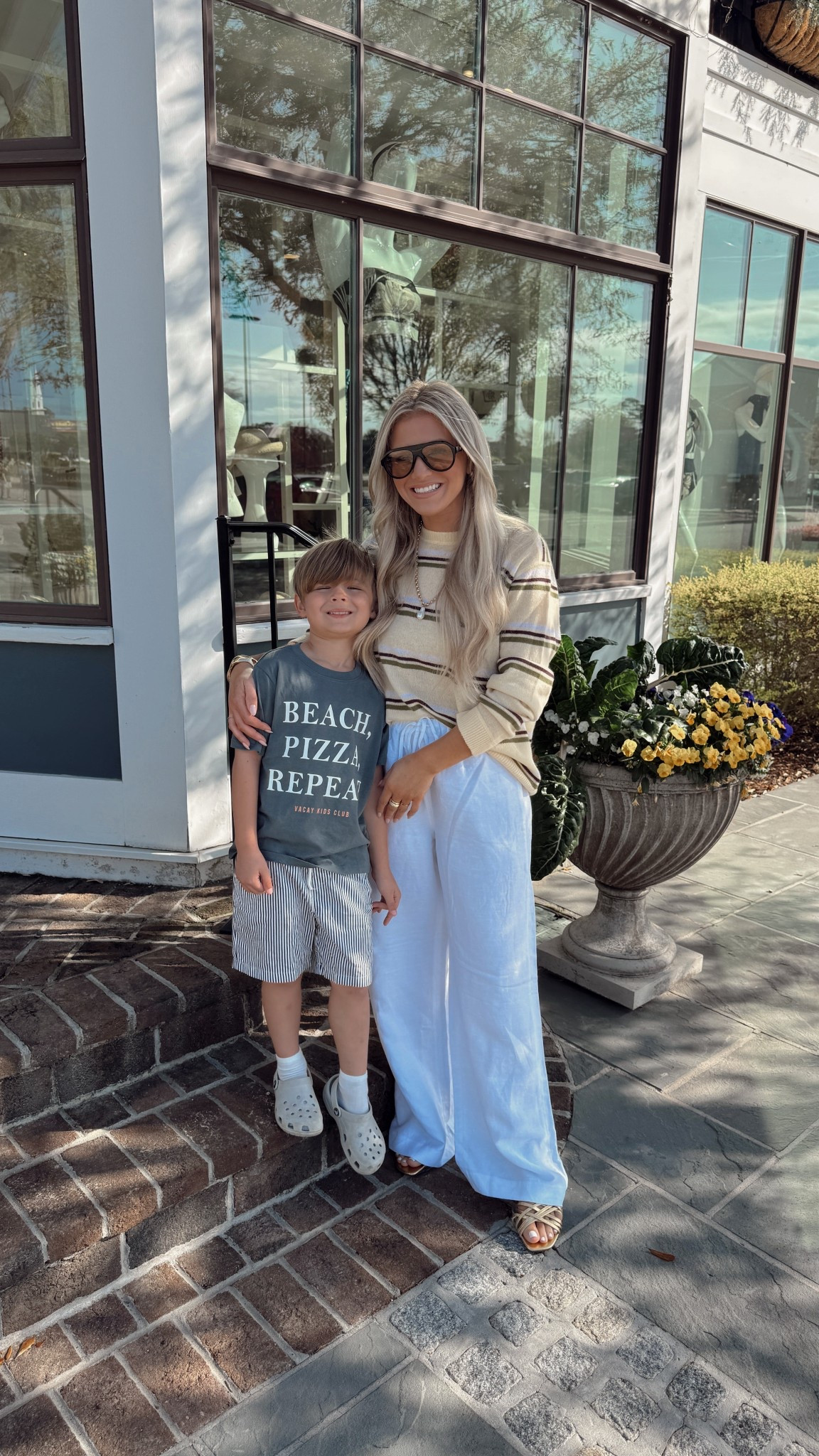 Casual ootd for breakfast this morning! Linen pants are a must for a beach trip!

#LTKspring #LTKSeasonal #LTKspringtrends