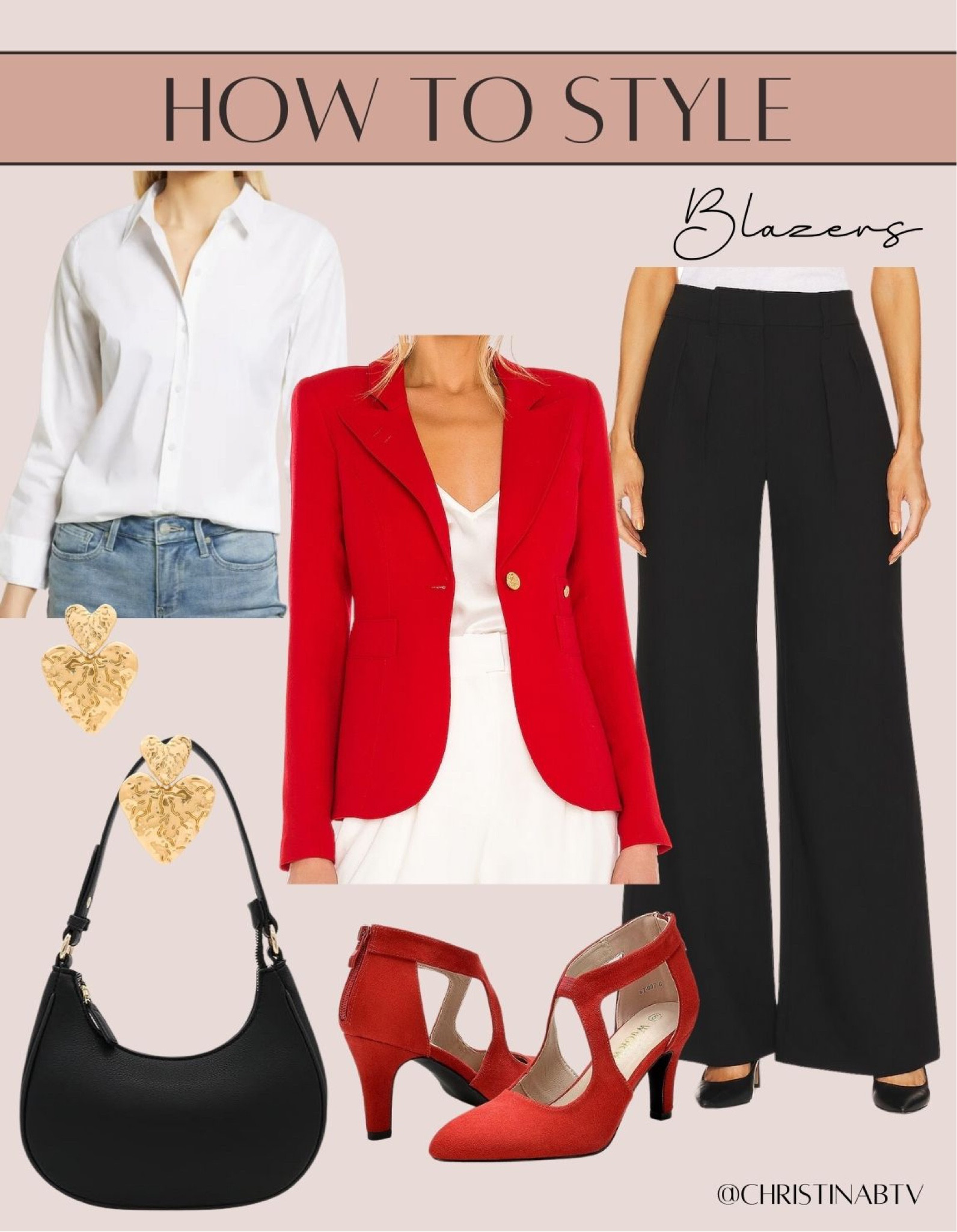 Blazer outfit

Work outfit. Office outfit. Red blazer. White button down. Black pants. Office attire. Workwear. 

#LTKstyletip #LTKFind #LTKSeasonal