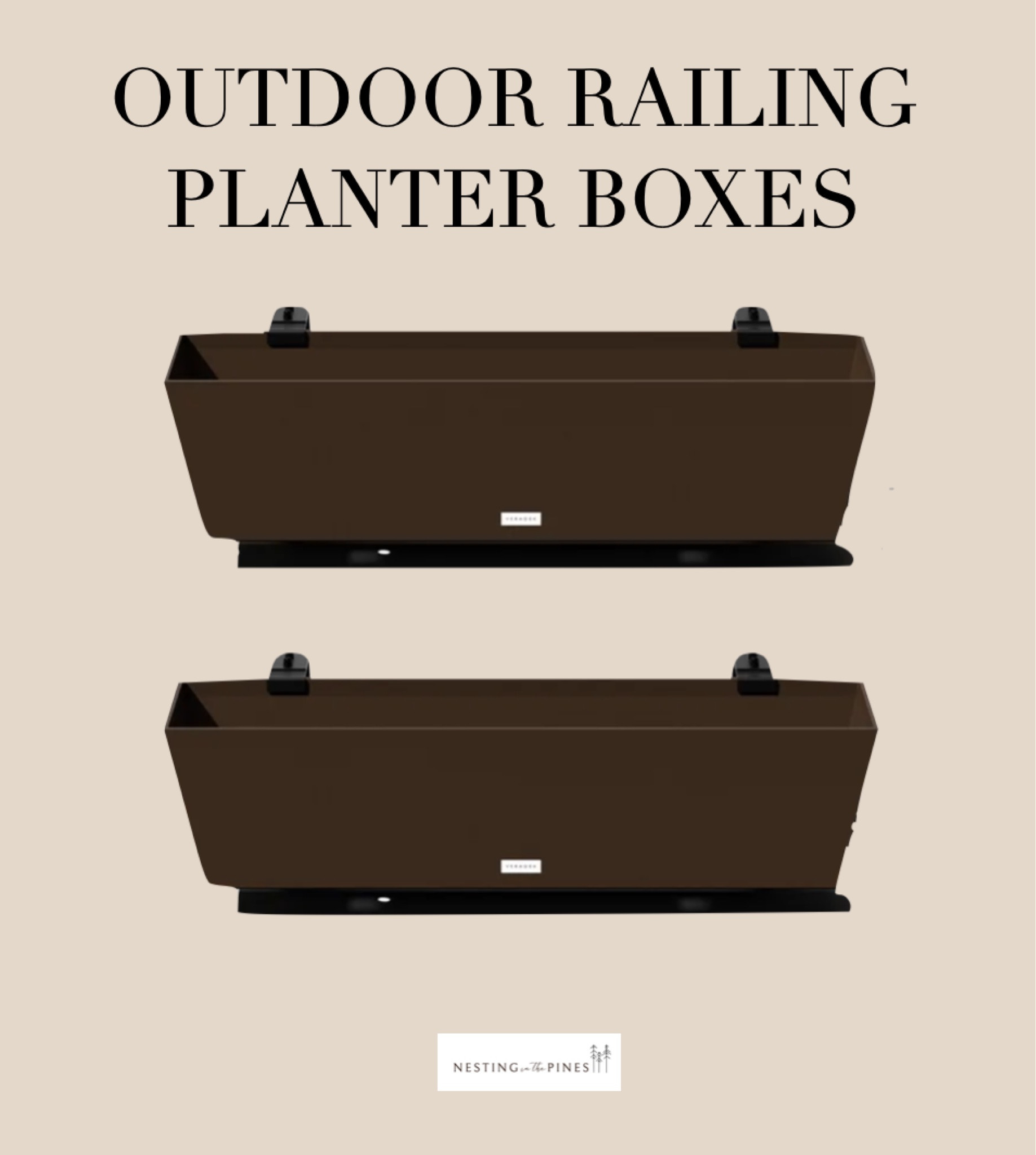 Pure Series Railing Planter curated on LTK