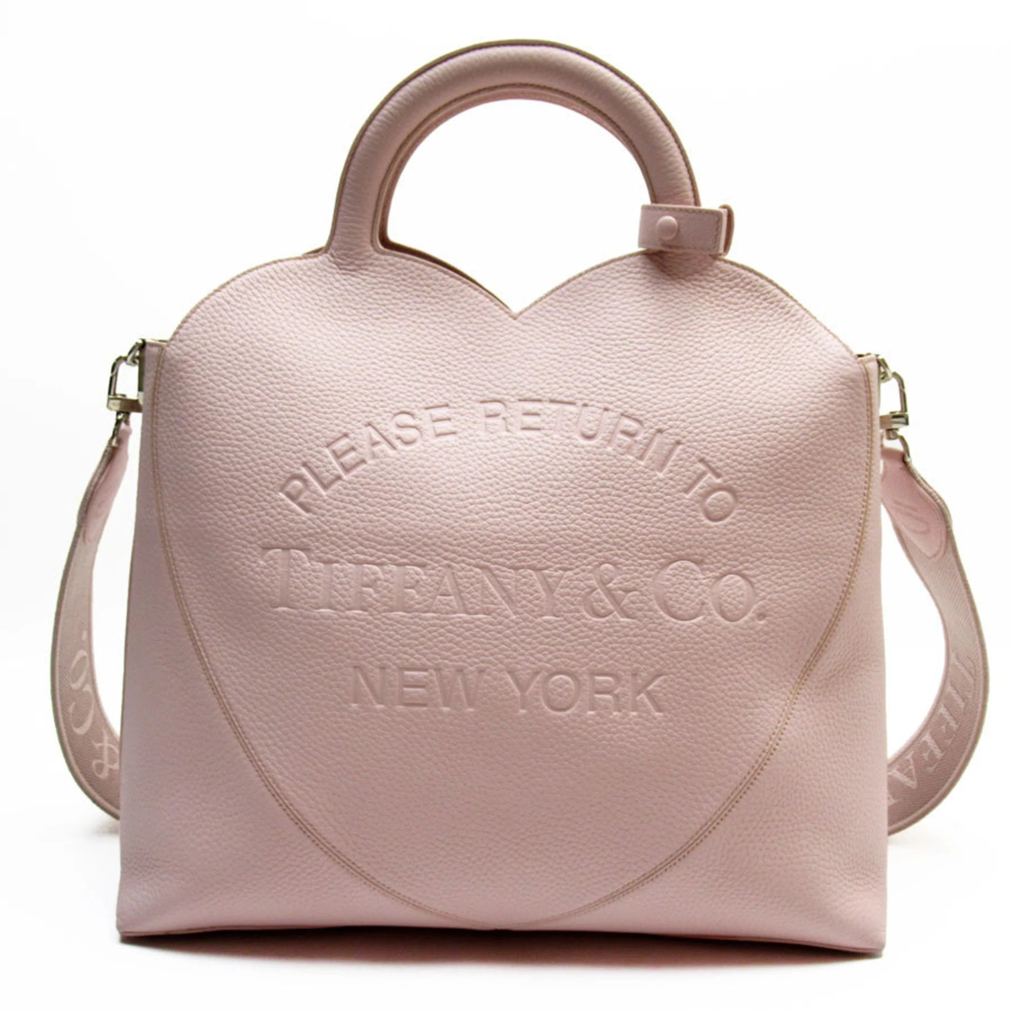 Tiffany Leather Pouch Shoulder Bag (Pre-Owned) | Shop Simon