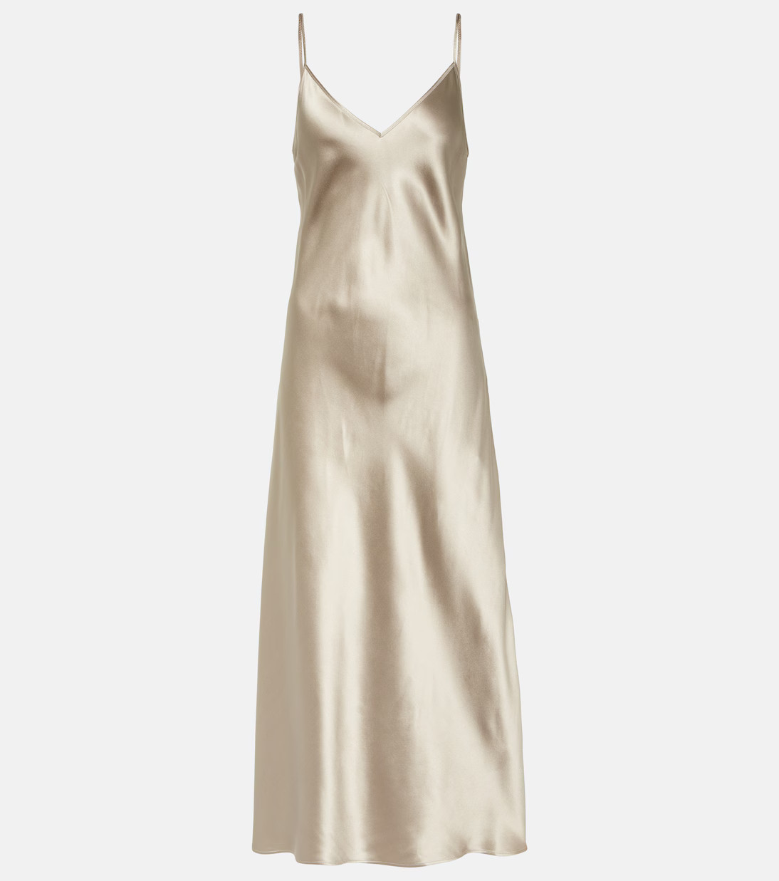 Clea silk satin slip dress | Mytheresa (UK)