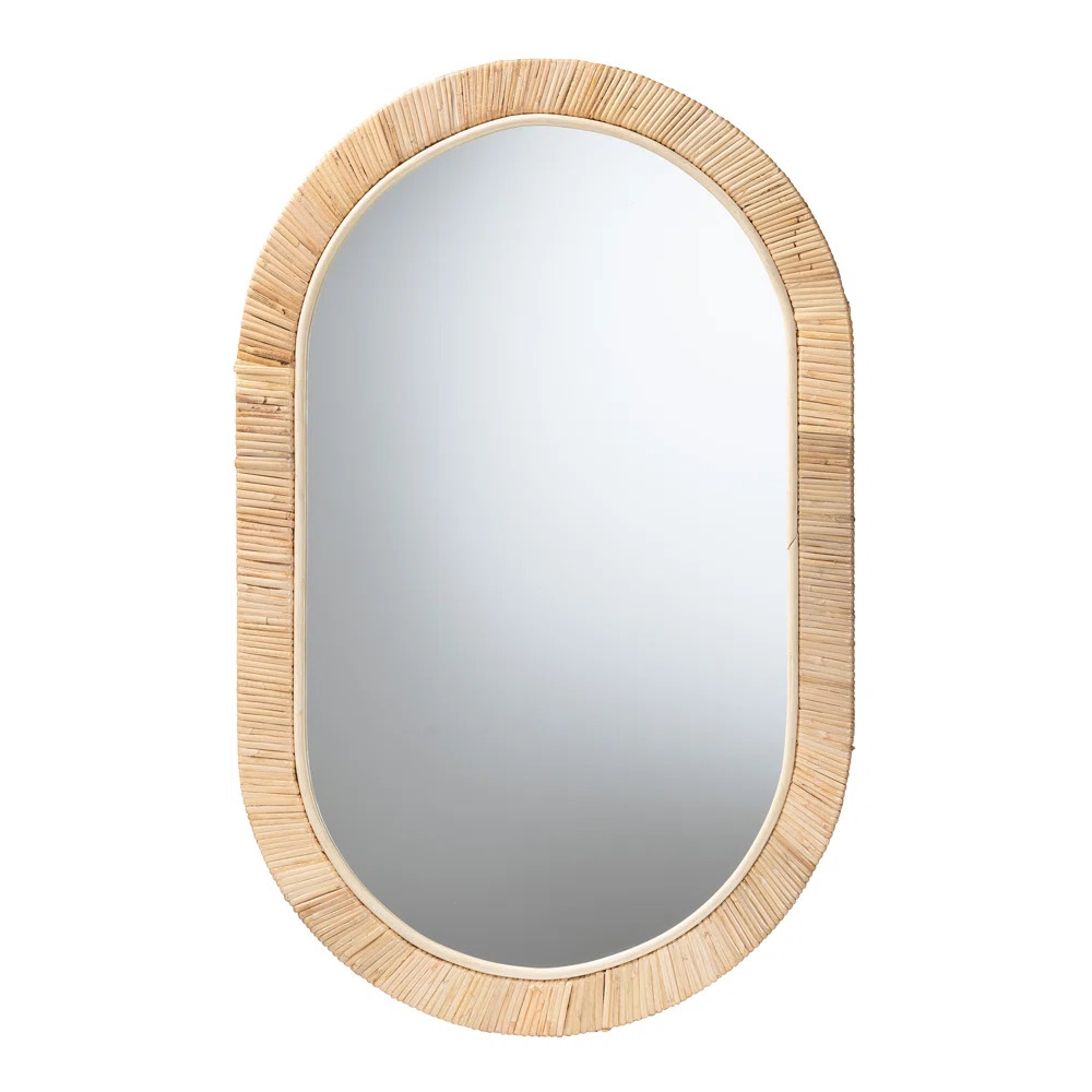 Bella Seagrass Accent Mirror | Wayfair North America