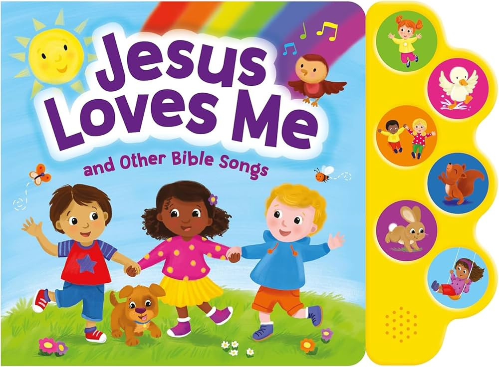 Jesus Loves Me and Other Bible Songs - Christian Children’s Books with 6 Sound Buttons for Todd... | Amazon (US)