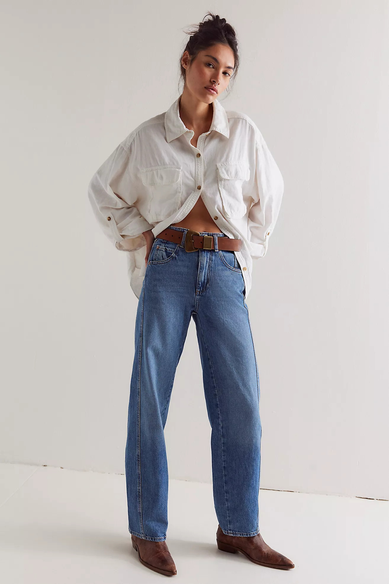 We The Free Aster Straight-Leg Jeans | Free People (Global - UK&FR Excluded)
