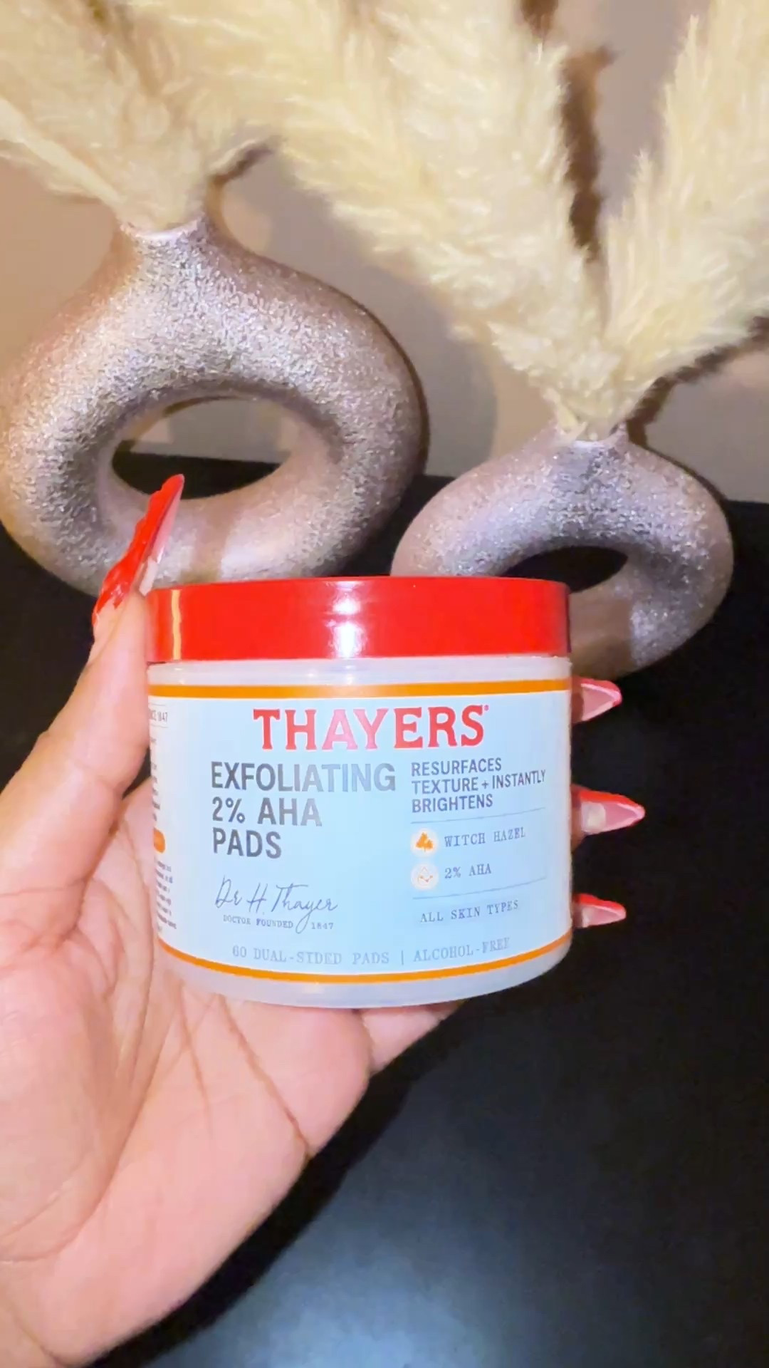 Thayers is one of those household beauty brands you trust & now they’ve come out with a new product to target you skincare needs! These exfoliating 2% AHA pads with witch hazel resurfaces texture and instantly brightens your skin! I love to use it after my Thayers Rose Water Toner! #GiftedbyThayersSlayers #ThayersSlayersAmbassador

#LTKselfcare #LTKBeauty #LTKmorningroutine