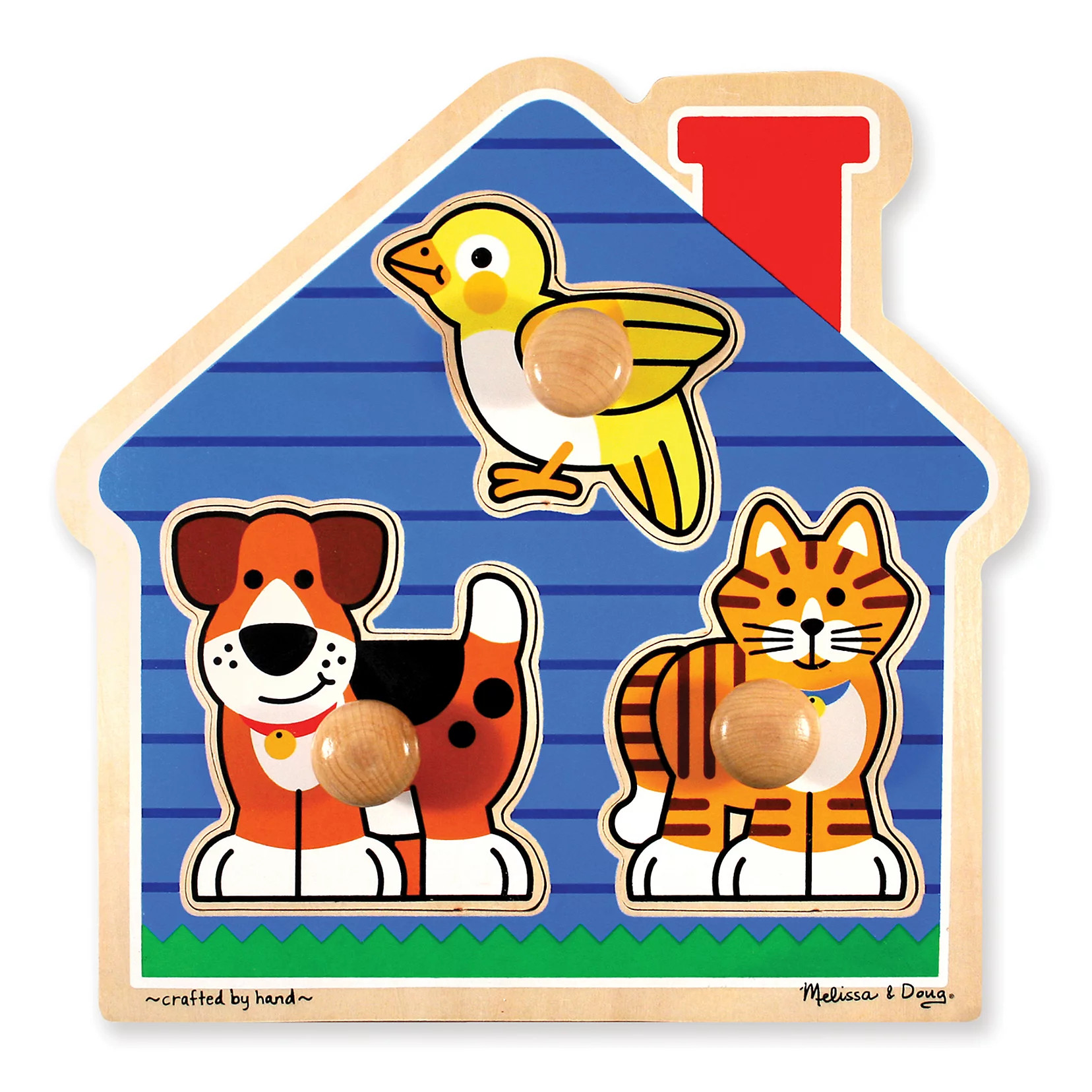 Melissa & Doug House Pets Jumbo Knob Puzzle | Kohl's