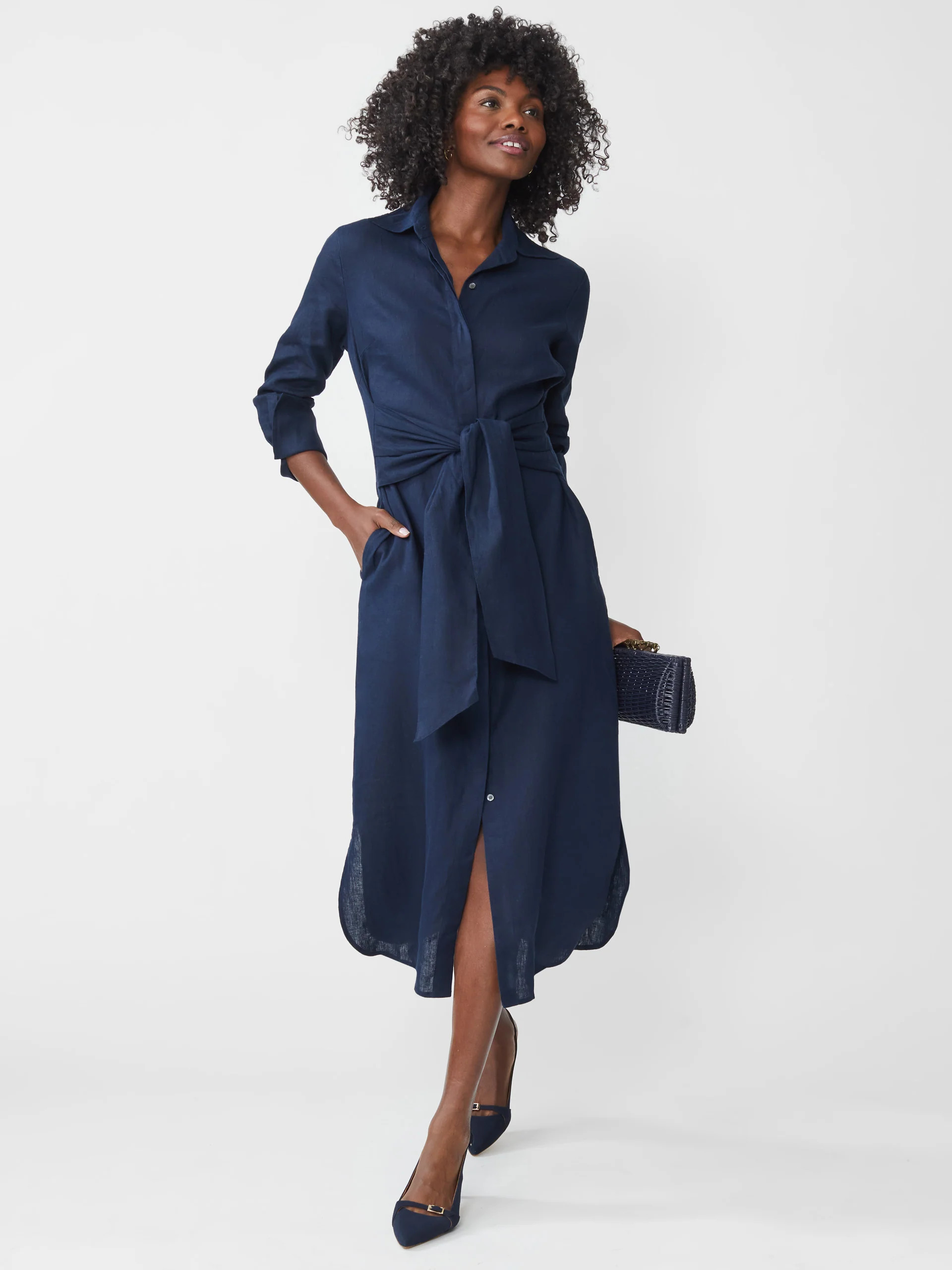 Orla Linen Dress | J.McLaughlin