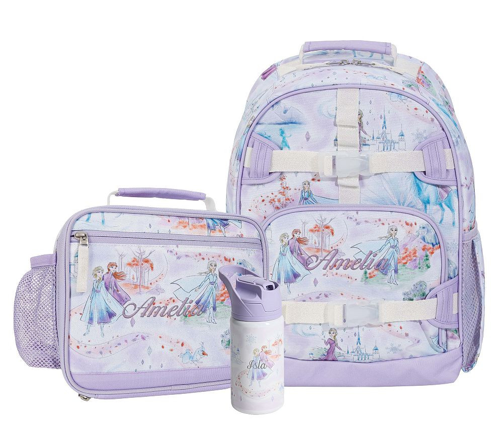 Disney Frozen Enchanted Forest Mackenzie Backpack & Lunch Bundle, Set of 3 | Pottery Barn Kids