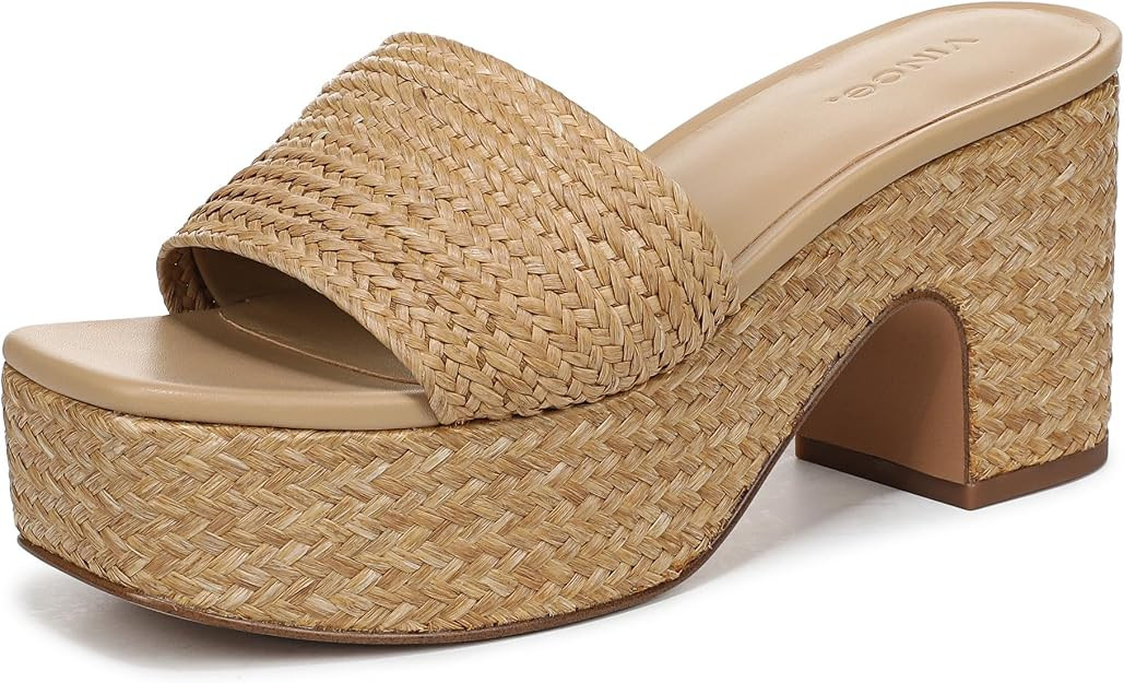 Vince Clarita Raffia Slide | Amazon (US)