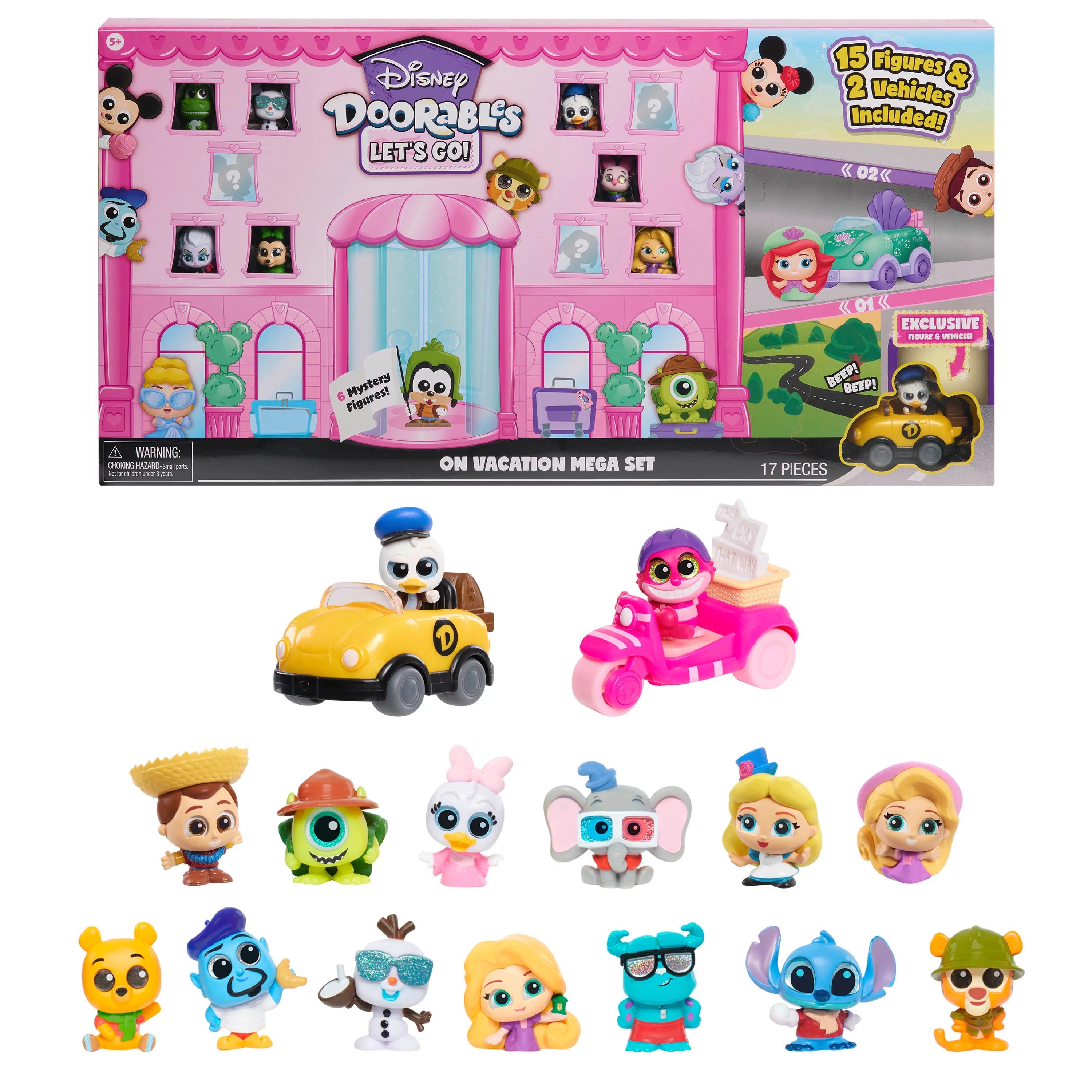 Disney Doorables Let’s Go On Vacation Mega Set , Kids Toys for Ages 5 up | Walmart (US)