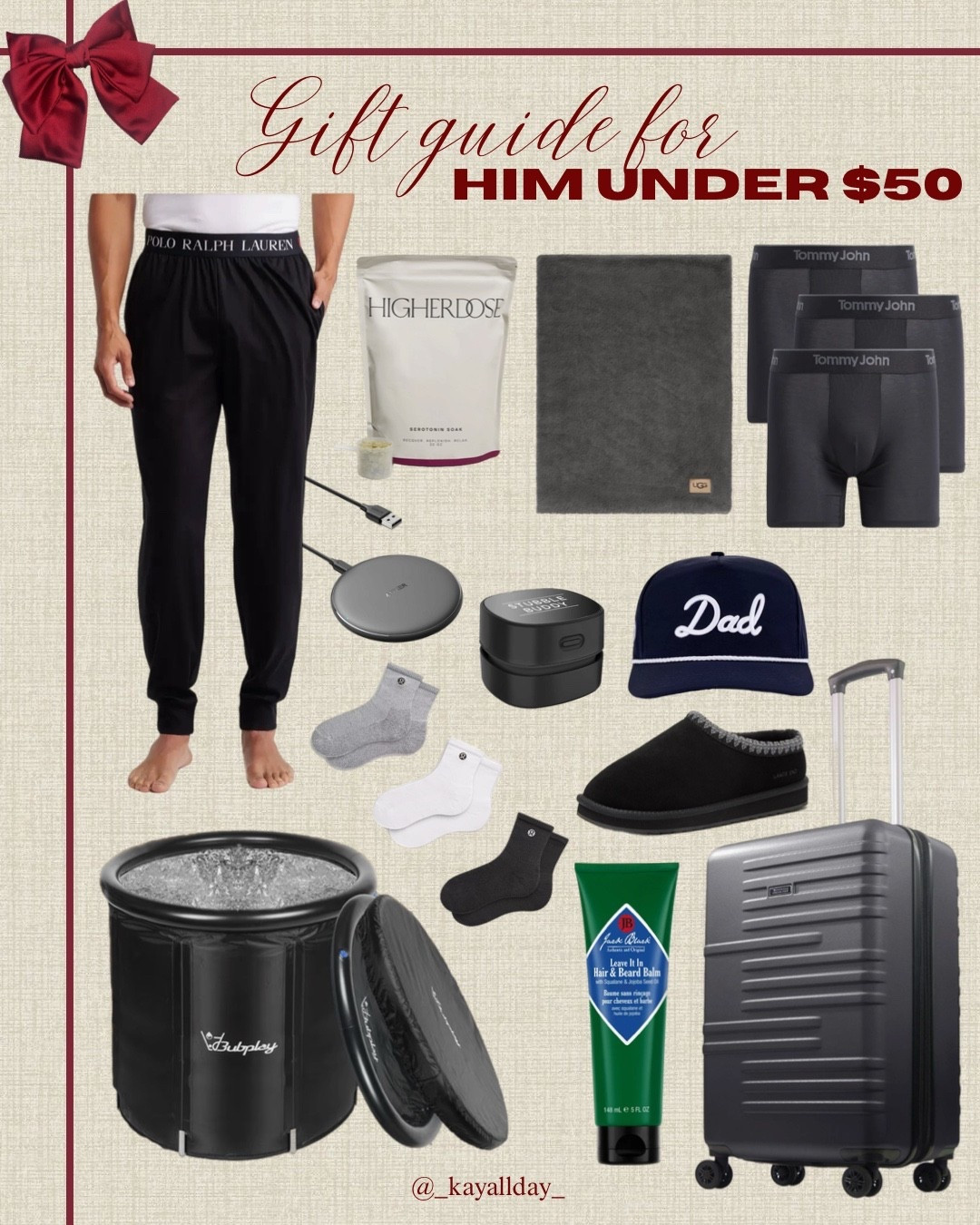 Christmas gift guide for him!
Christmas gift guide for him under $50!


#LTKCyberWeek #LTKGiftGuide #LTKMens