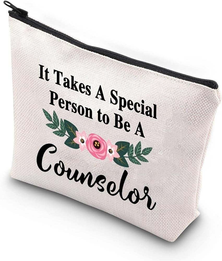 ZJXHPO Counselor Gift It Takes A Special Person to Be A Counselor Makeup Bag School Counselor Gif... | Amazon (US)