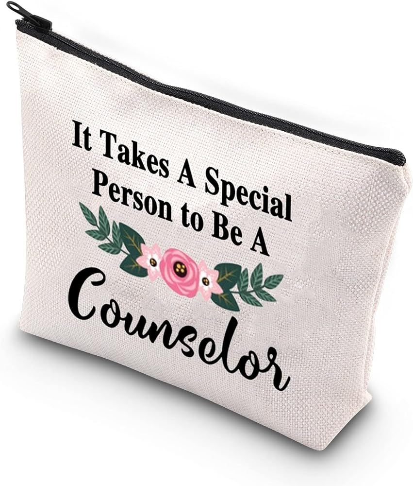 ZJXHPO Counselor Gift It Takes A Special Person to Be A Counselor Makeup Bag School Counselor Gif... | Amazon (US)