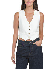 Repeat Tricotine Sleeveless Vest | Sleeveless Tops | Marshalls | Marshalls