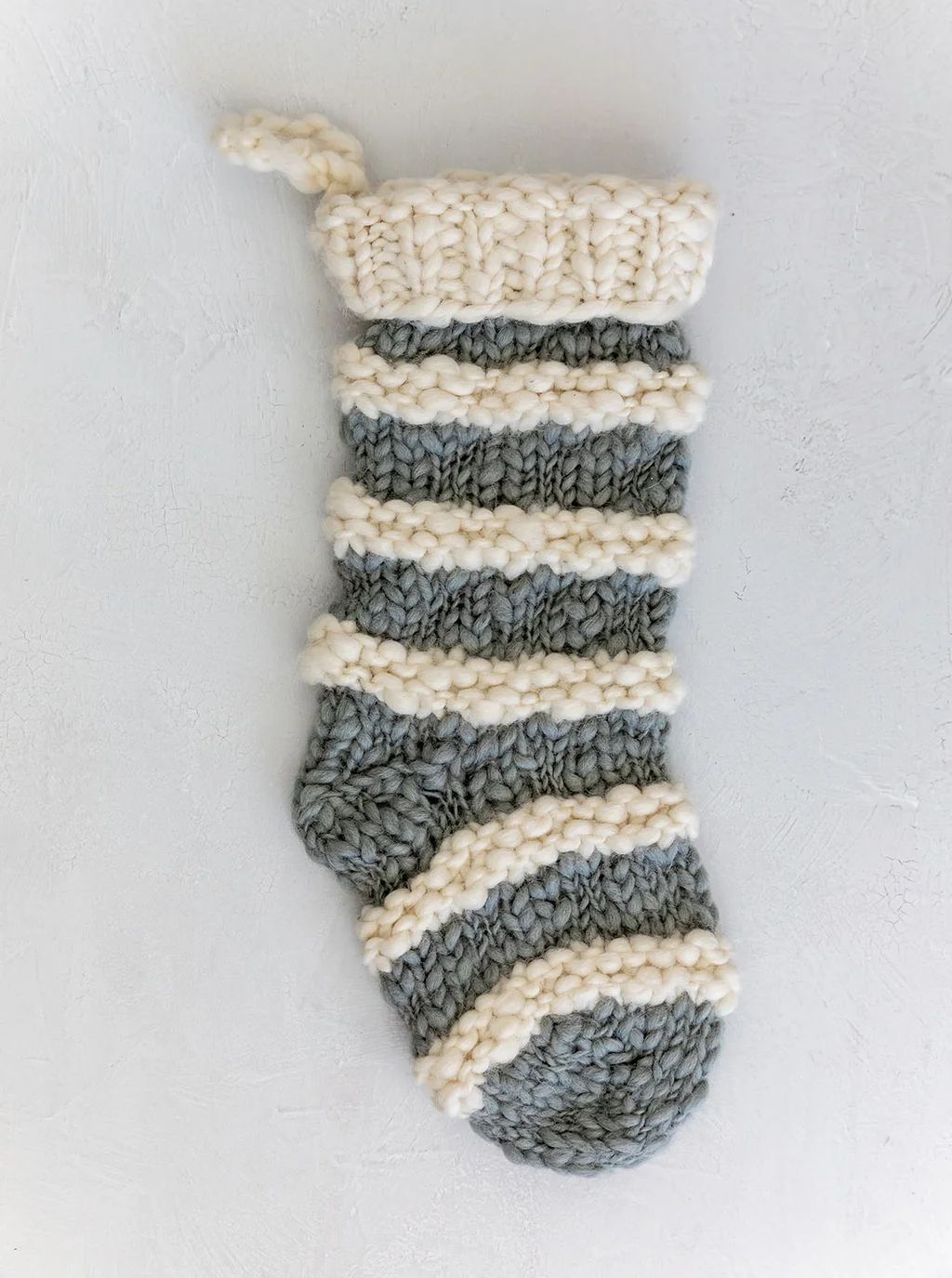 Stripe Knit Stocking | House of Jade Home