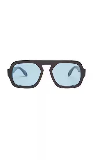 Jane Sunglasses in Dark Brown | Revolve Clothing (Global)