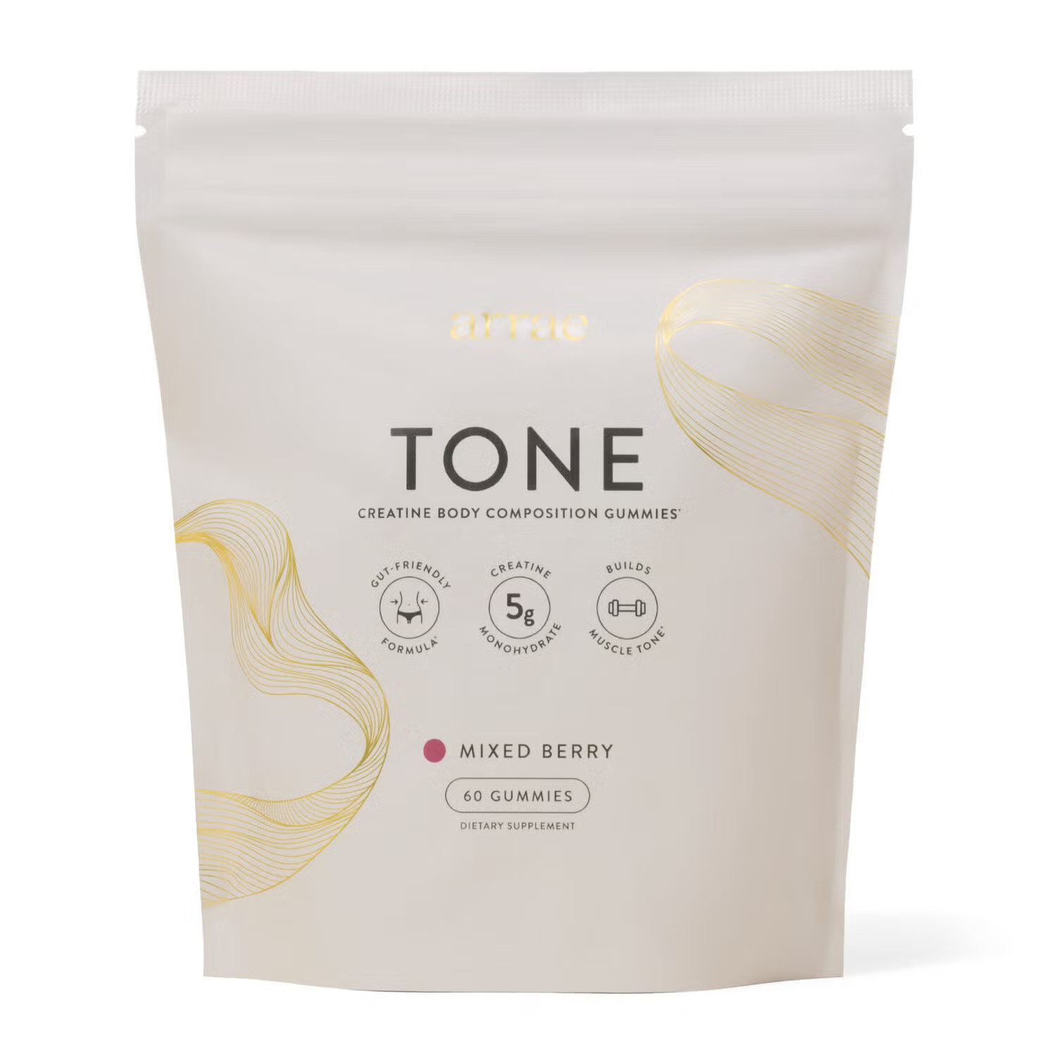Tone Creatine Gummies - Mixed Berry - 60 Gummies (15-20 Servings) | GNC