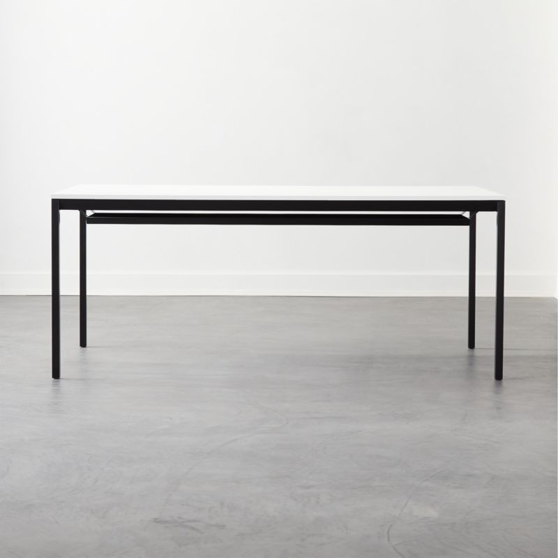 Aptum Modular Desk with Removable Shelf + Reviews | CB2 | CB2