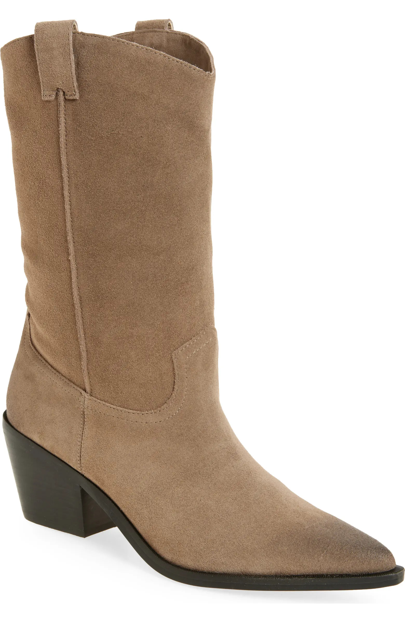 Steve Madden Stetson Suede Western Boot | Nordstrom | Nordstrom