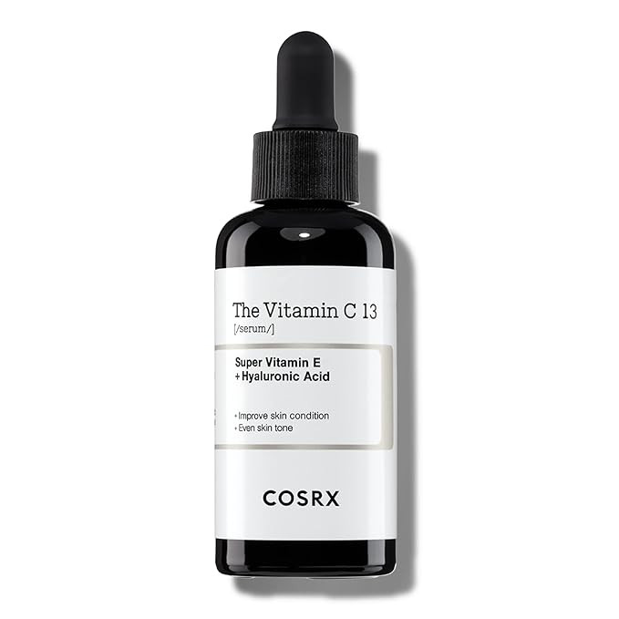 COSRX Pure Vitamin C 13% Serum with Vitamin E & Hyaluronic Acid, Hydrating Facial Serum for Fine ... | Amazon (US)