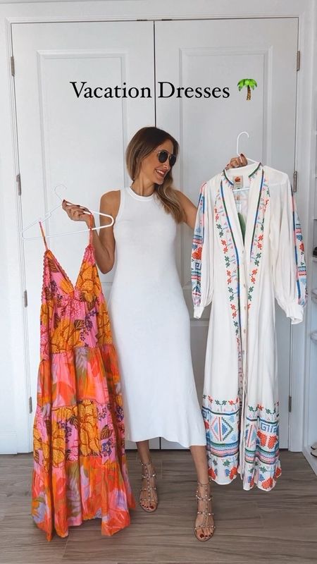 Elegant and gorgeous resort dresses that I am obsessed with!! I can’t wait to take them to my next beach vacation.
.
This maxi white dress is just perfect, so elegant in so many ways! I love all the embroidery details throughout. It runs a little big, so size it down 1 size. I am wearing a size xs.
.
This floral dress screams beach vacation! The vibrant colors are just so beautiful and feminine. It runs true to size and I am wearing a size small. Make sure to watch my stories for more details.
.
All my outfits are linked on my LTK shop under: alinelowry
.
#SaksPartner #ltktravel #resortstyle #resortfashion #resortdress #ltkfashion #ltkstyle #ltkstyletip @ saks @ shop.lk #likeit