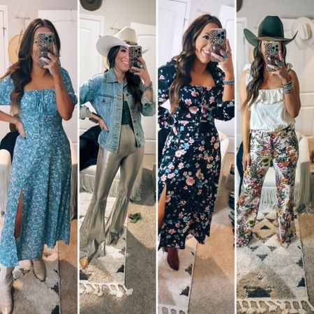 Floral spring outfit ideas - summer / wrangler - country concert outfit - dress - midi dress, Amazon, fine, Lainey Wilson, outfit, ideas, country concert, outfit, Nashville, outfit, cowgirl, outfit, cowboy hat, cowgirl, boots, western, the year, the cowboy, trendy, outfit, ideas, spring, summer midi dress 

#LTKFestival #LTKfindsunder50 #LTKstyletip