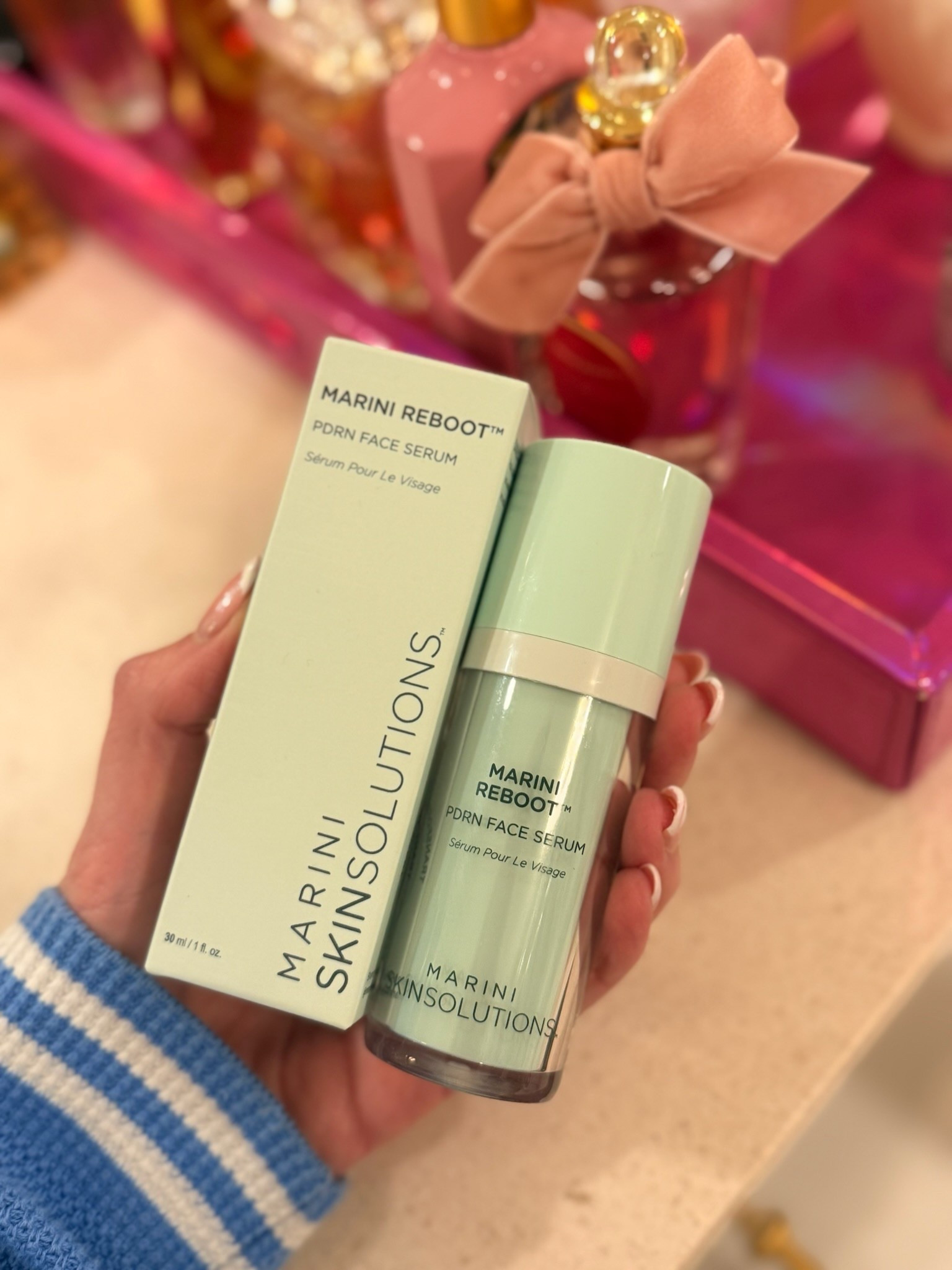 Newest can’t live without face product! I’ve used marini skincare solutions for years - it’s the best of the best with growth factors and all the best ingredients for stunning skin! 

#LTKBeauty #LTKselfcare #LTKMothersDay