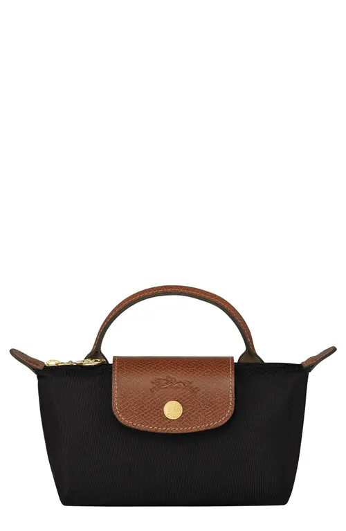 Longchamp Le Pliage Cosmetics Case in Black at Nordstrom | Nordstrom