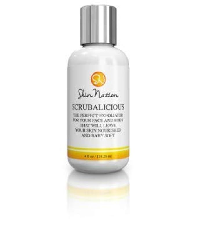 Scrubalicious Exfoliating Face Scrub & Facial Wash | Organic Natural Ingredients, Glycolic Acid, Joj | Amazon (US)