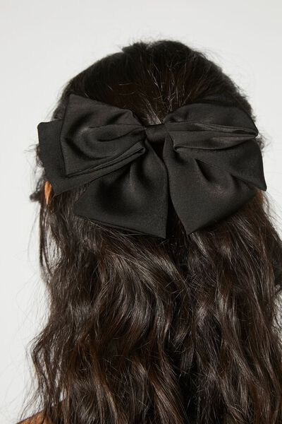 Oversized Satin Bow Hair Barrette | Forever 21 | Forever 21 (US)