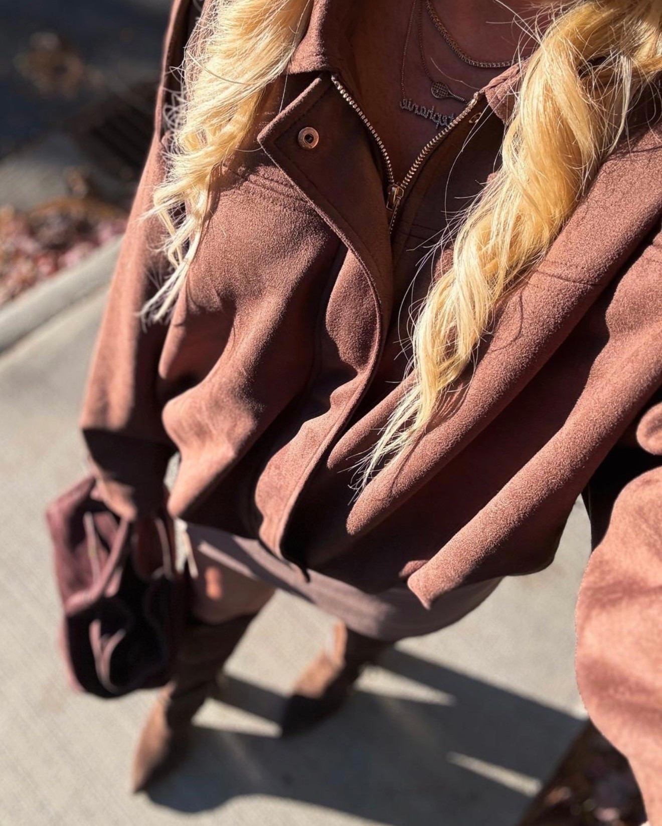 Brown suede jacket Amazon, brown suede bag, Amazon jackets

#LTKSaleAlert #LTKSeasonal #LTKootd