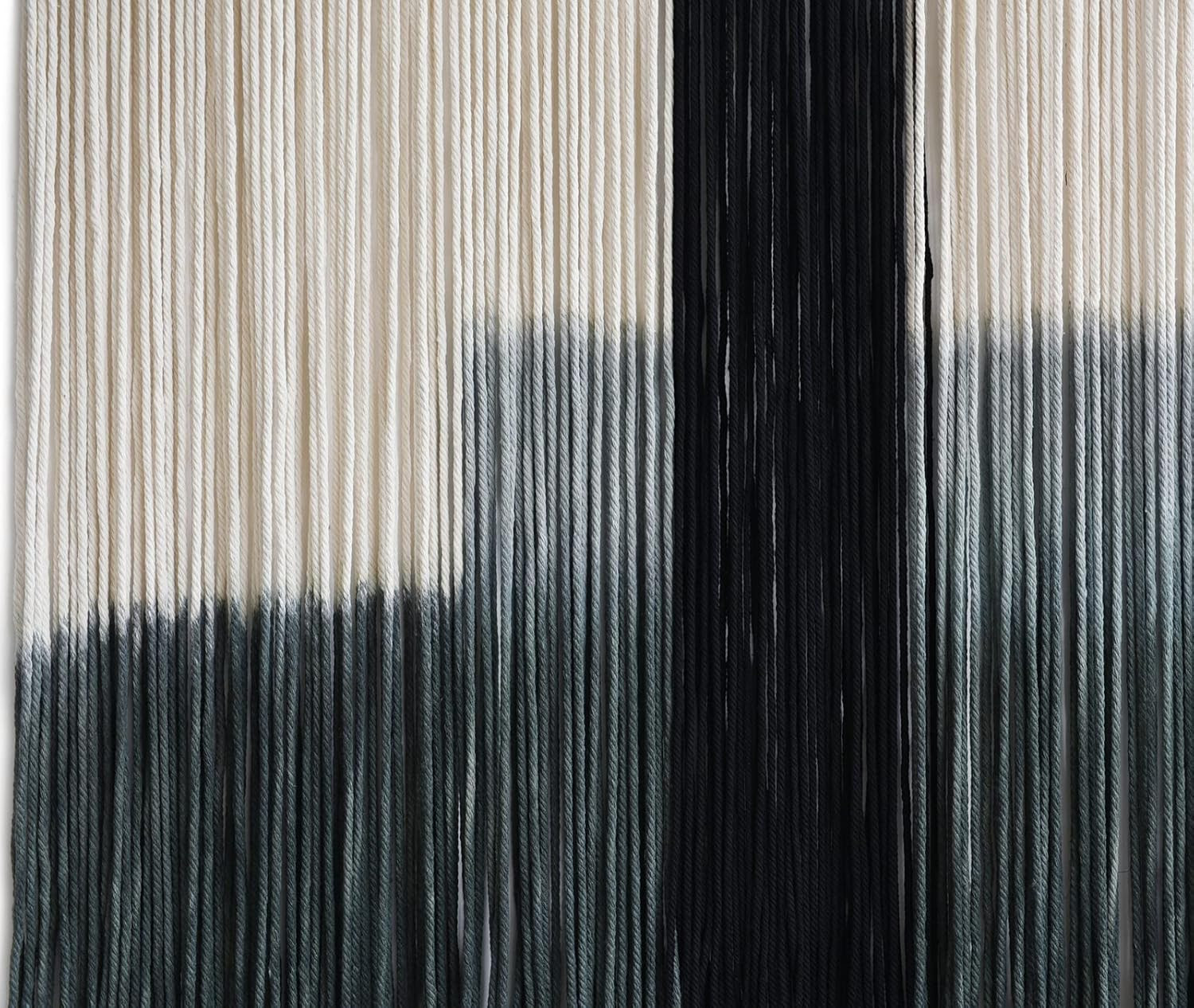 Macrame Wall Hanging Large Dip Dye Tapestry Fiber Wall Art Boho Living Room Bedroom Macrame Wall ... | Amazon (US)