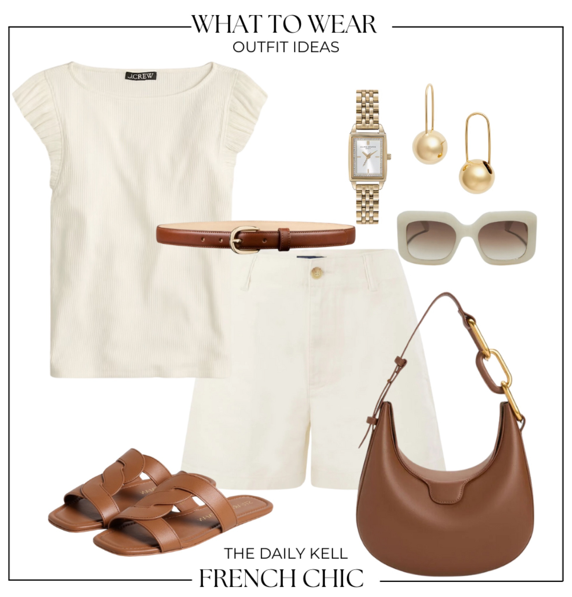 A neutral ensemble creates a fresh and elegant look, which is a staple in Parisian fashion. It allows for easy accessorizing and adds a touch of sophistication.

Pair it with caramel or bourbon accessories to add texture and warmth, providing a beautiful contrast to the white base.

#LTKStyleTip #LTKTravel #LTKOver40