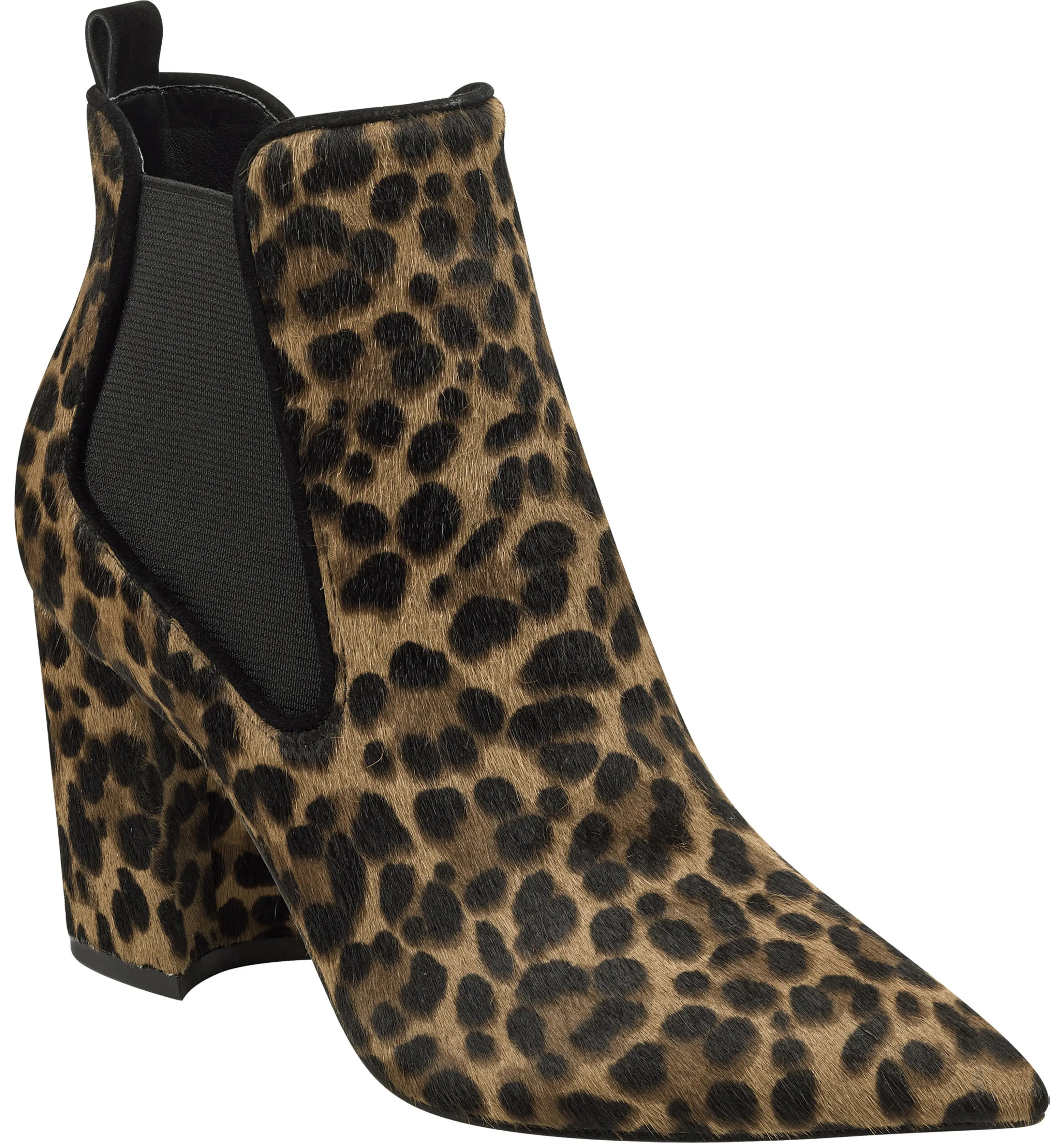 Tacily Pointy Toe Genuine Calf Hair Bootie | Nordstrom