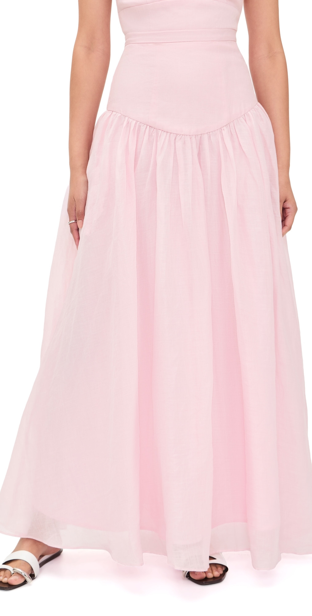 BARDOT Amorette Maxi Skirt Bliss Pink 4 | Shopbop
