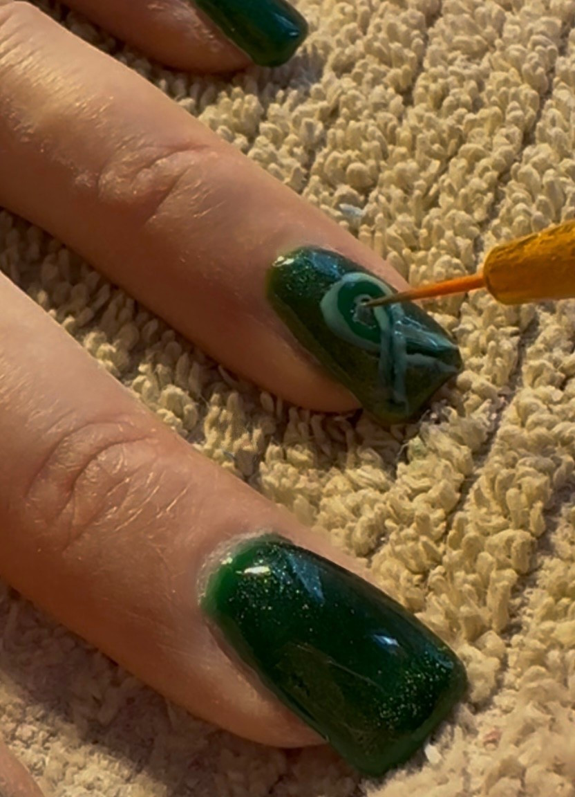 May Nails 💅🏼💚 ;

#LTKdayinmylife #LTKselfcare #LTKBeauty